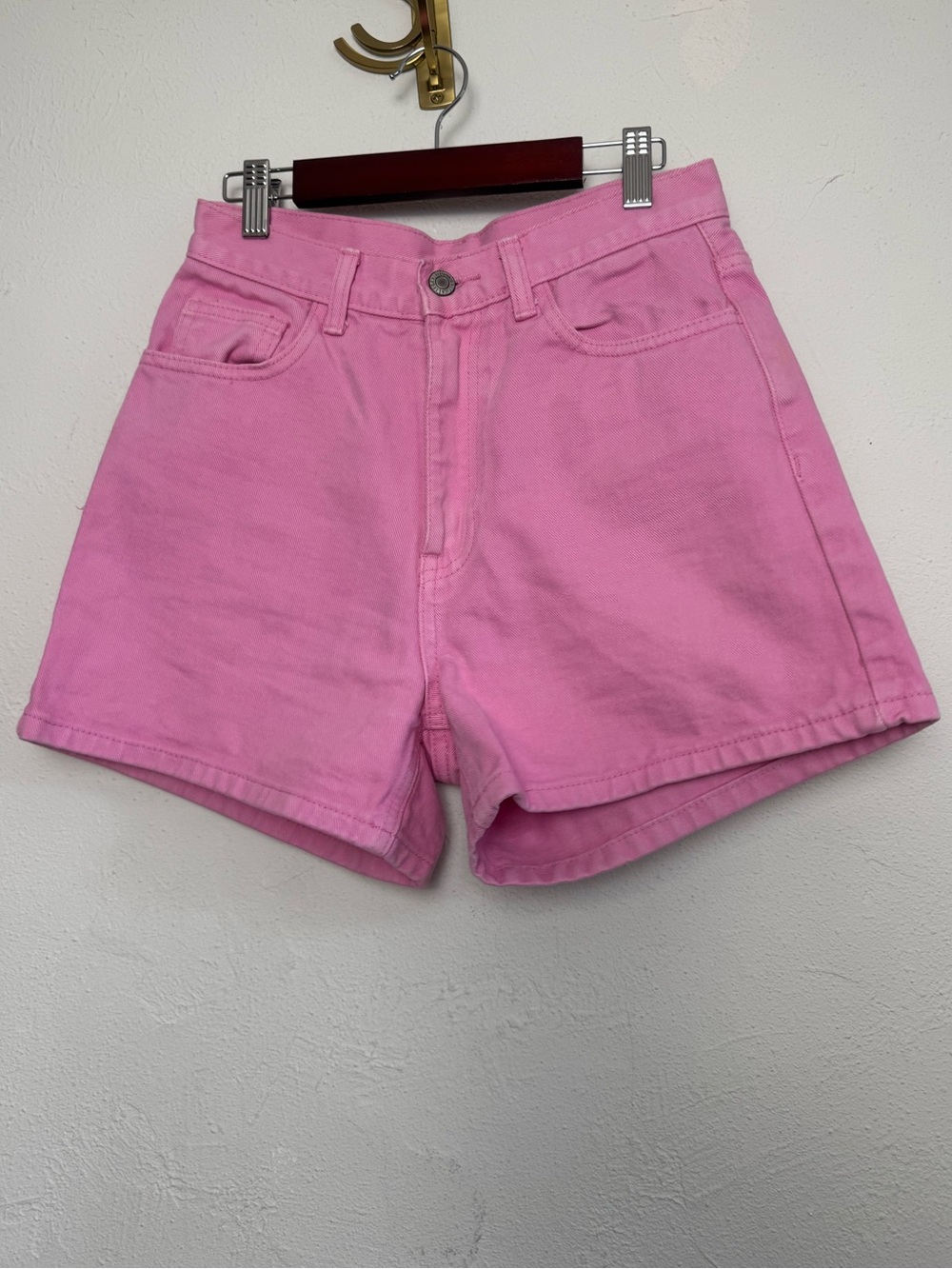 J‎ Galt Brandy Melville Pink Denim High Rise Shorts